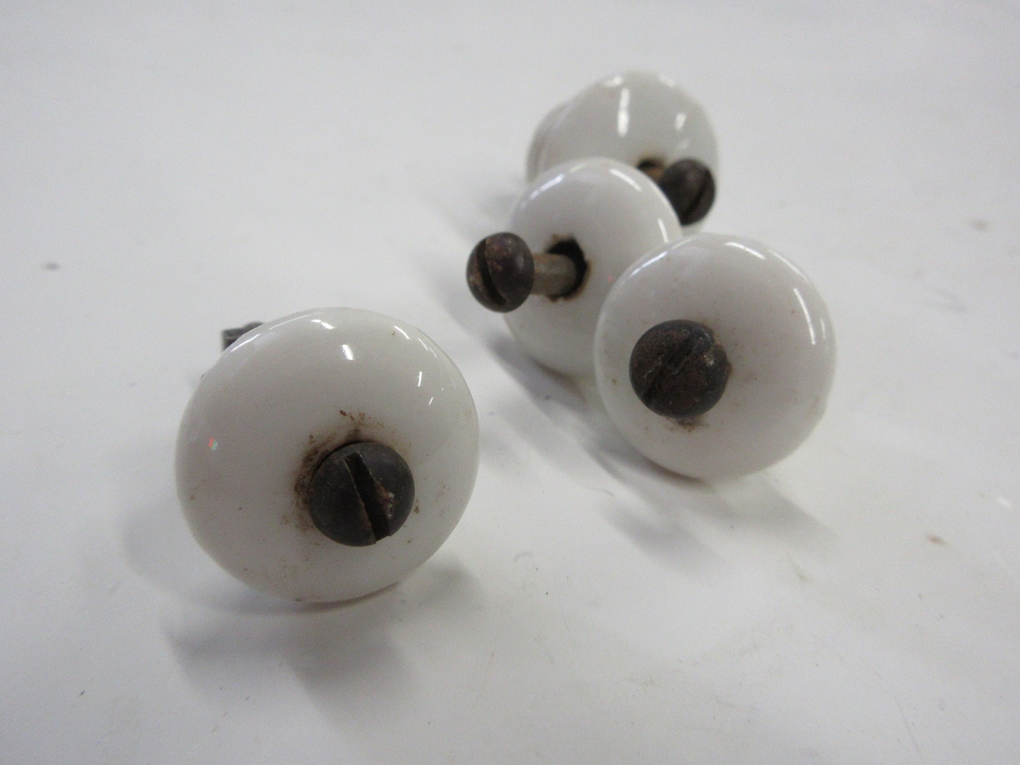 Vintage Ceramic Drawer Pulls (Set of 4)