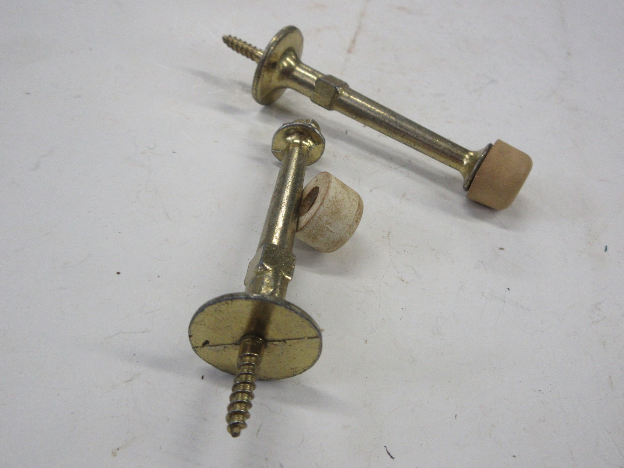 Pair of Brass Door Stops