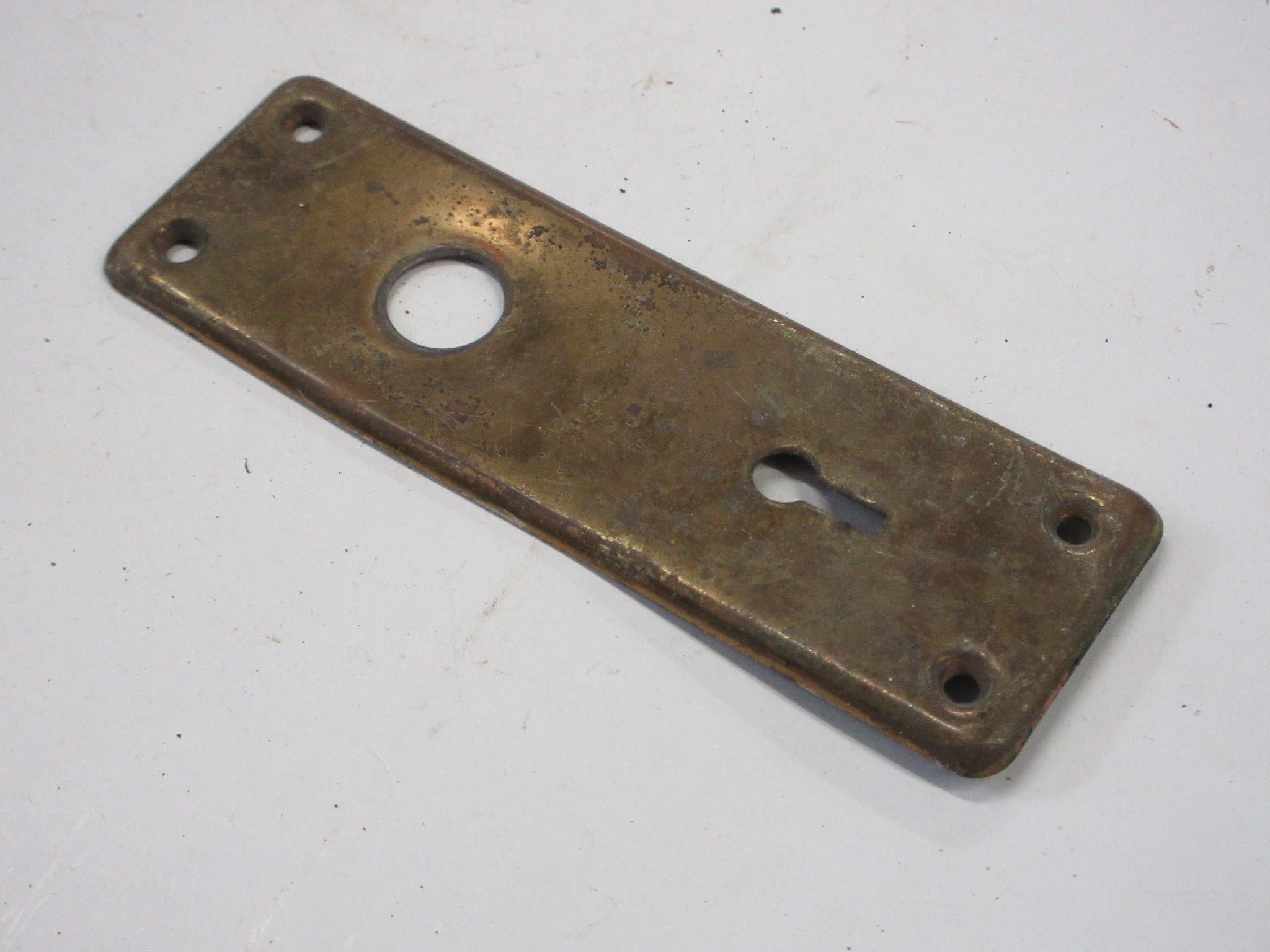 Vintage Brass Door Plate