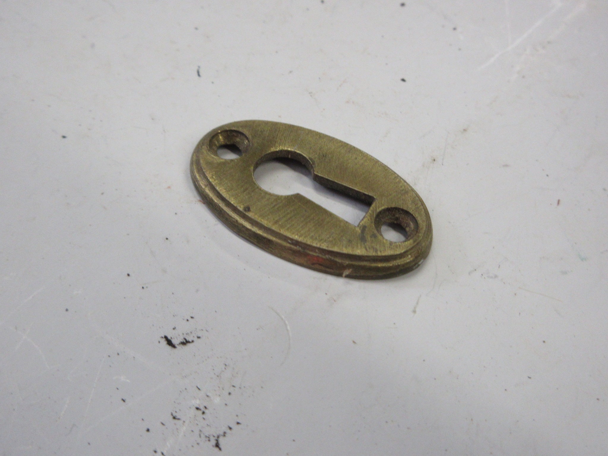 Vintage Brass Key Plate