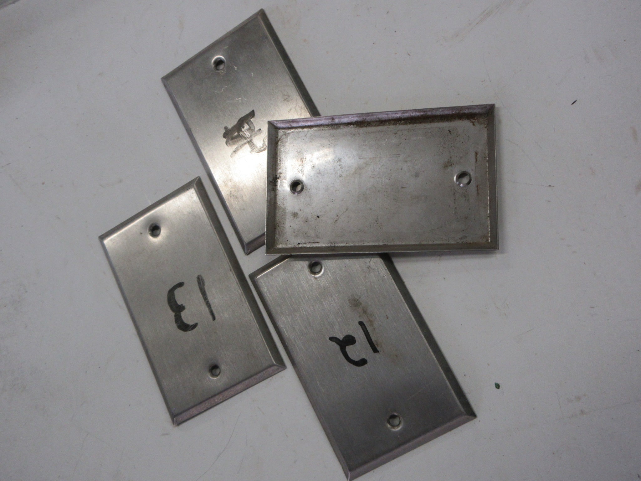 Electrical Cover Plates (Set of Four)