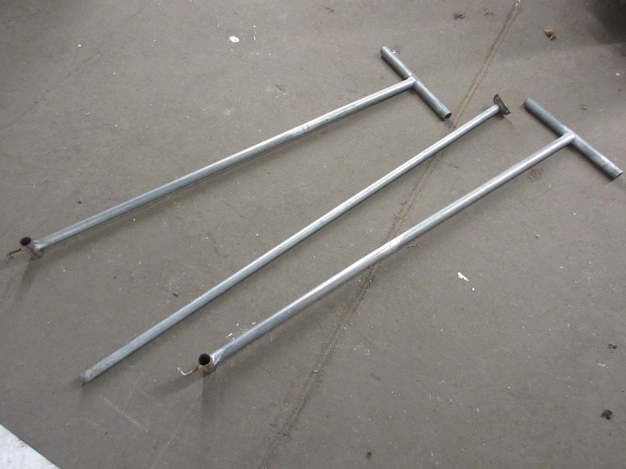 Set of Three Metal Bars