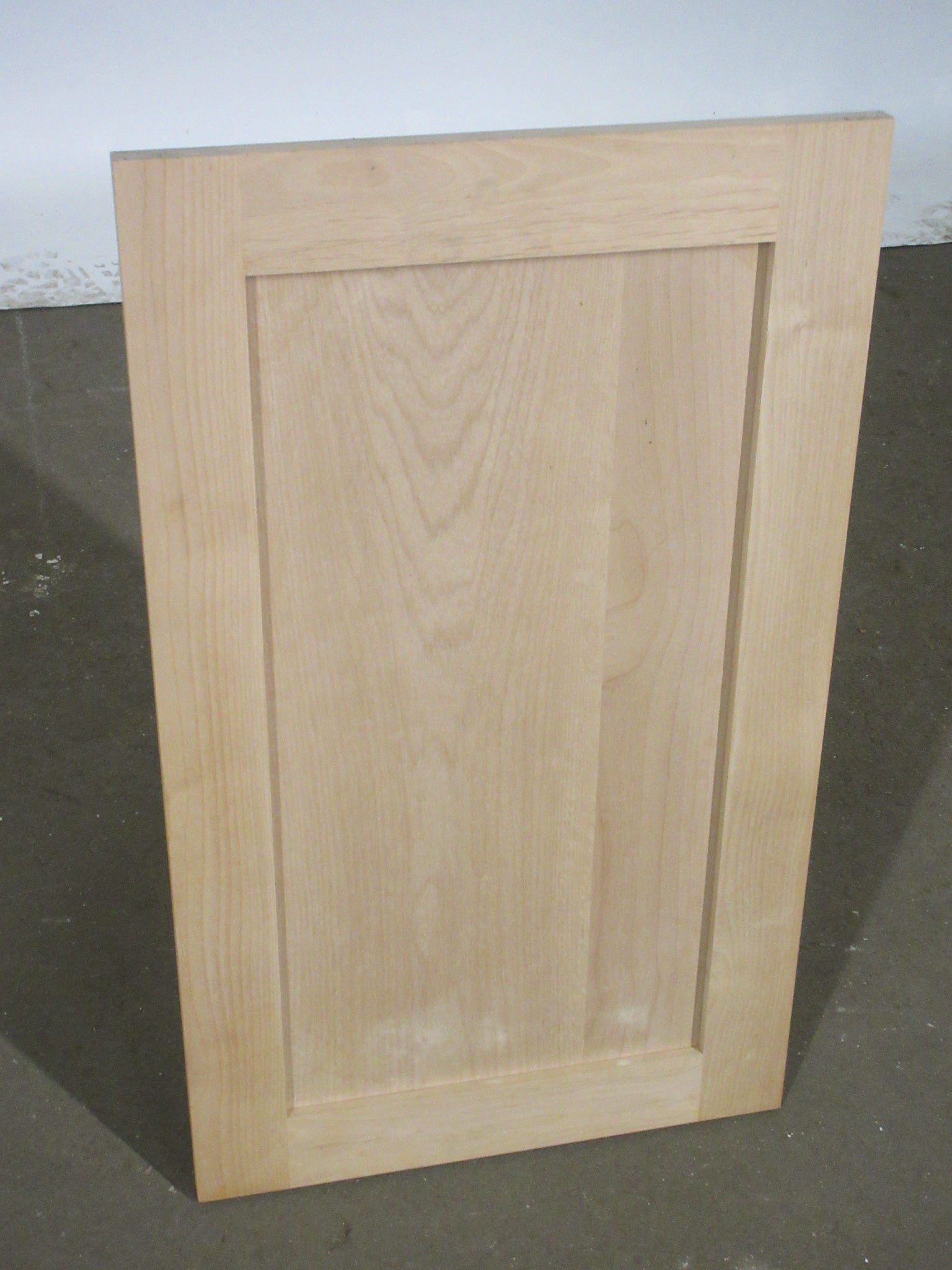 Unfinished Shaker Cabinet Door 17 1/2"W x 29 1/2"H