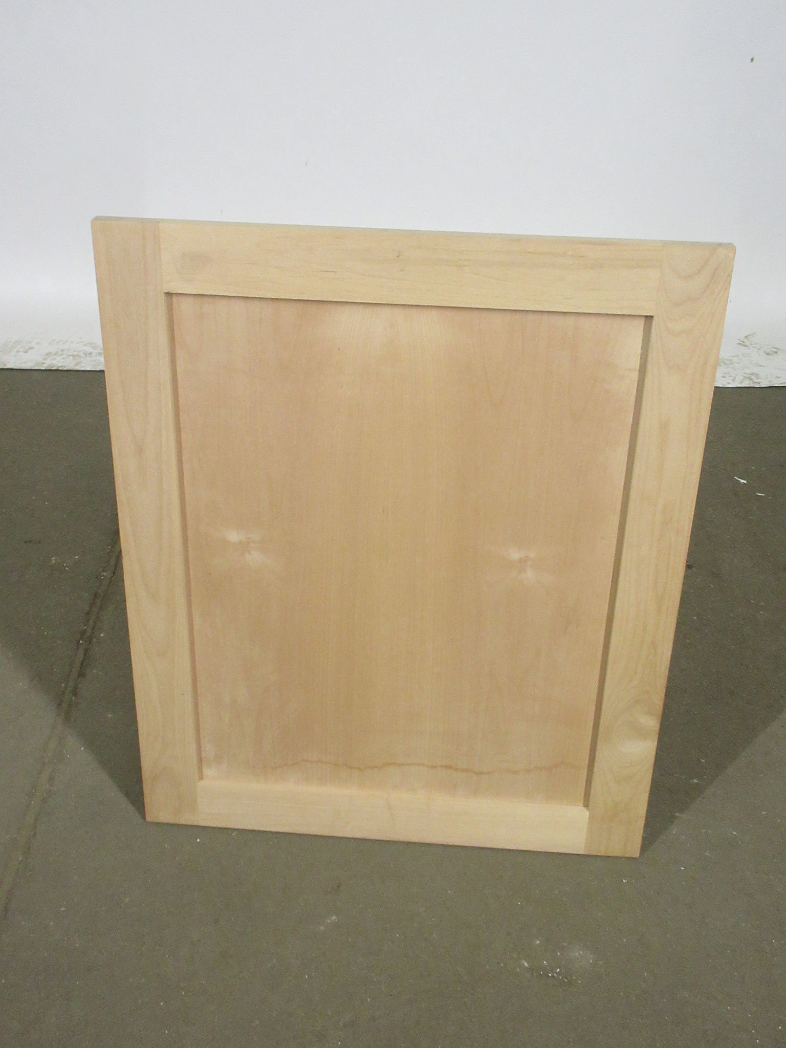 Unfinished Shaker Cabinet Door 24"W x 29 1/2"H