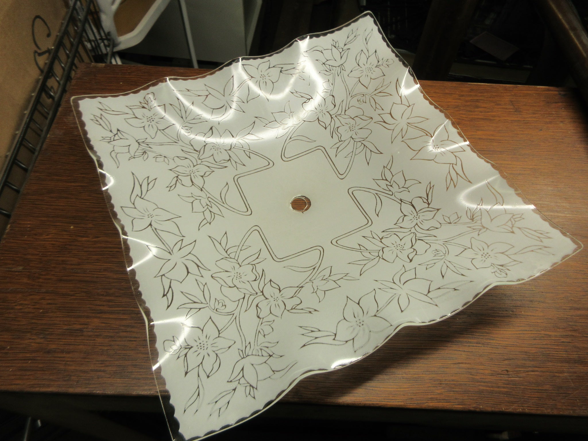 Antique Glass Lighting Shade 11 1/2" (GL 202-061722-4)