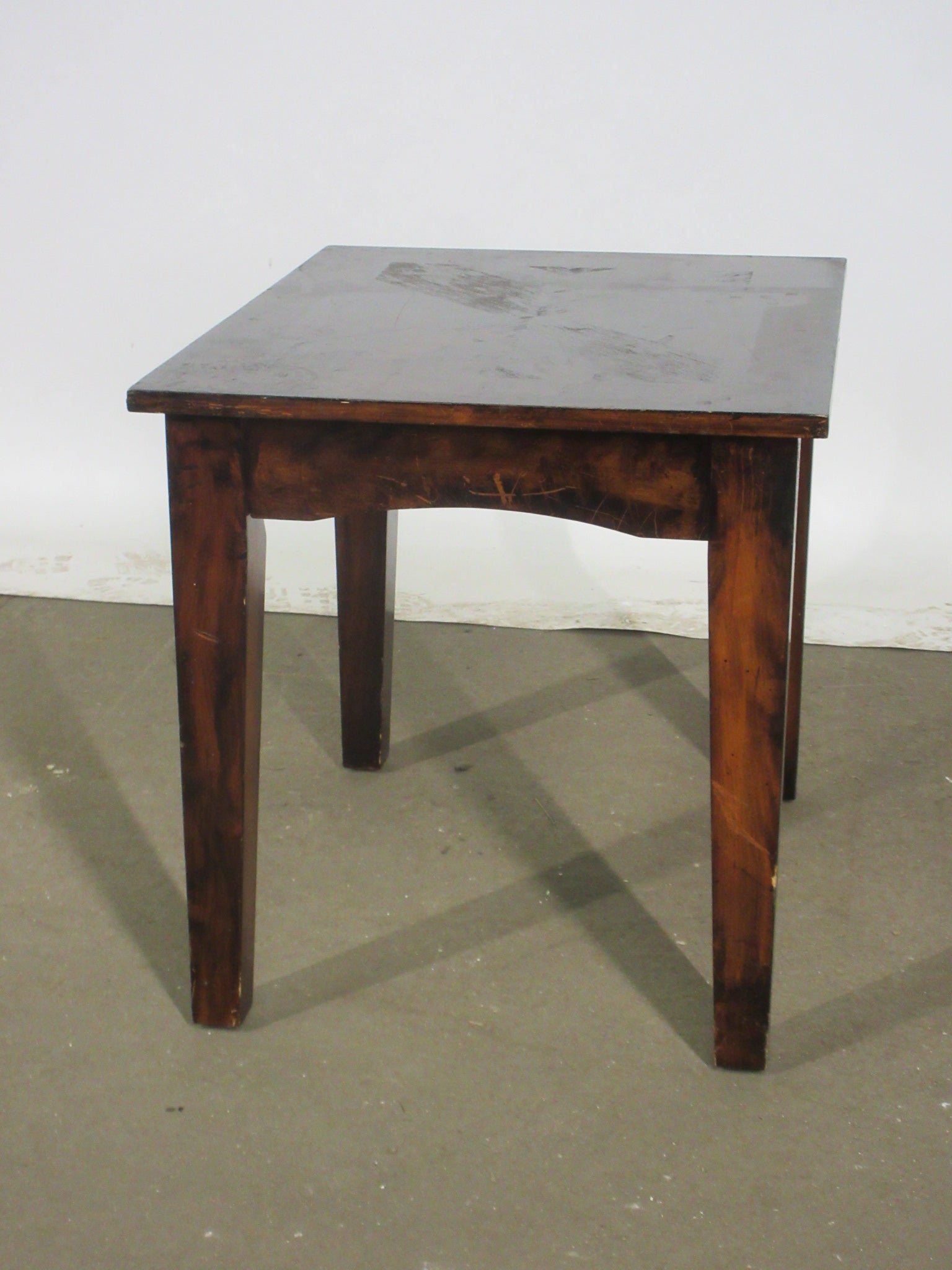 Wooden End Table